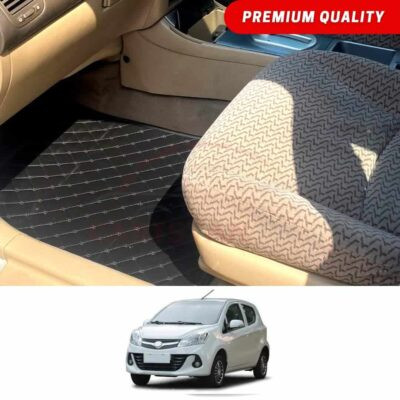 Prince Pearl Flat Style 7D Floor Mats Black