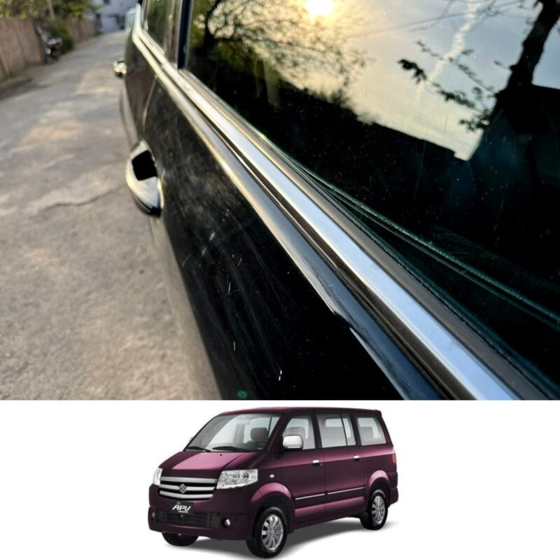 Suzuki APV Window Chrome Weather Strip
