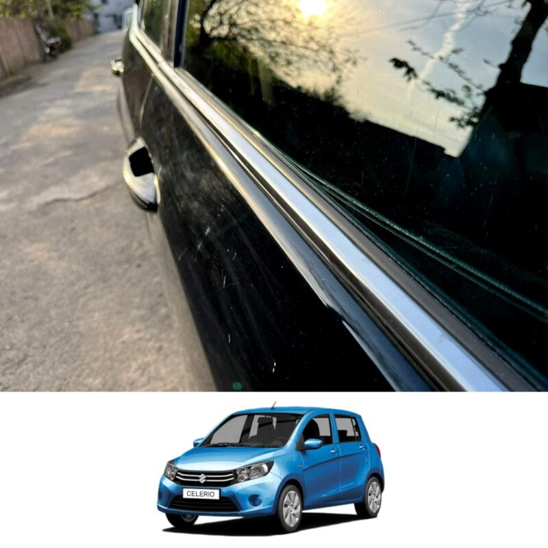 Suzuki Cultus Window Chrome Weather Strip 2017-26 Suzuki Cultus Window Chrome Weather Strip 2017-26