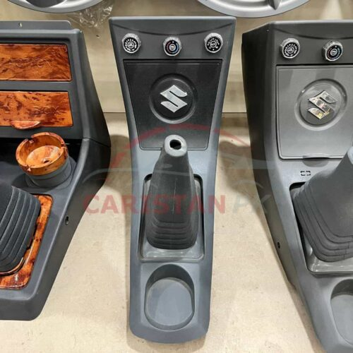 Suzuki Mehran Euro II Console Box Black With Logo 1