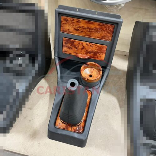 Suzuki Mehran Wooden Console Box With Cup Holder 1
