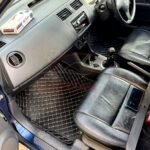 Suzuki Swift 7D Premium Floor Mats Black With Beige Stitch 2007-21 Model 2