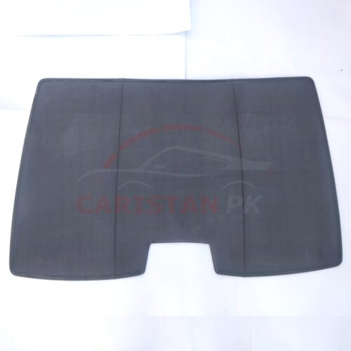 Toyota Corolla Back Screen Curtain Black 2014-16 1