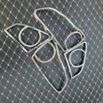 Toyota Corolla Backlight Chrome Cover 2009-10 1