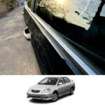 Toyota Corolla Window Chrome Weather Strip 2002-08 Toyota Corolla Window Chrome Weather Strip 2002-08