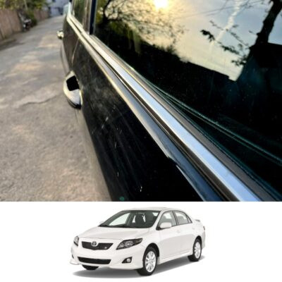 Toyota Corolla Window Chrome Weather Strip 2009-10
