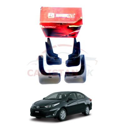 Toyota Yaris Mud Flaps Splash Guards Black