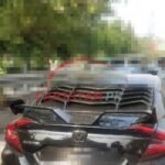 Unpainted Honda Civic Wing Spoiler ABS Plastic 2016-21 3
