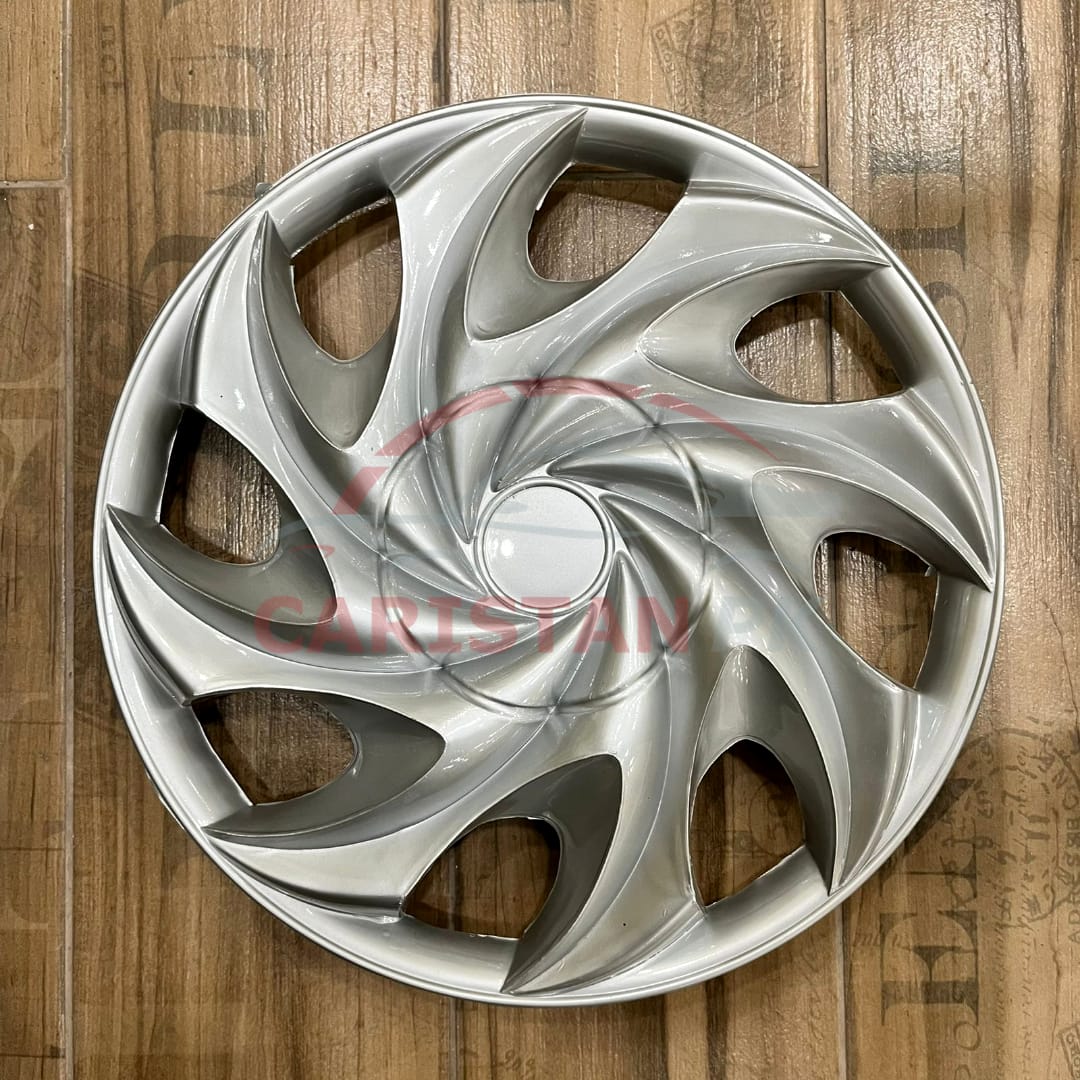 Silver Wheel Cover Design U 12 Inch