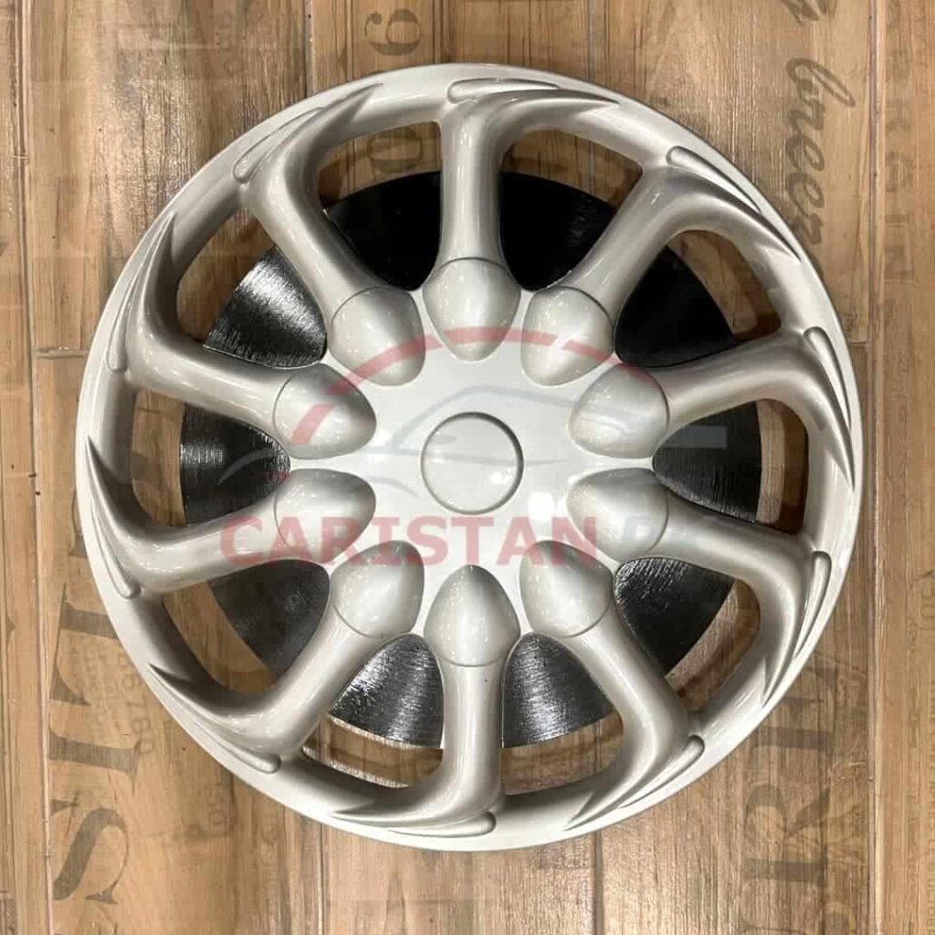 Silver Wheel Cover Design H 13 Inch