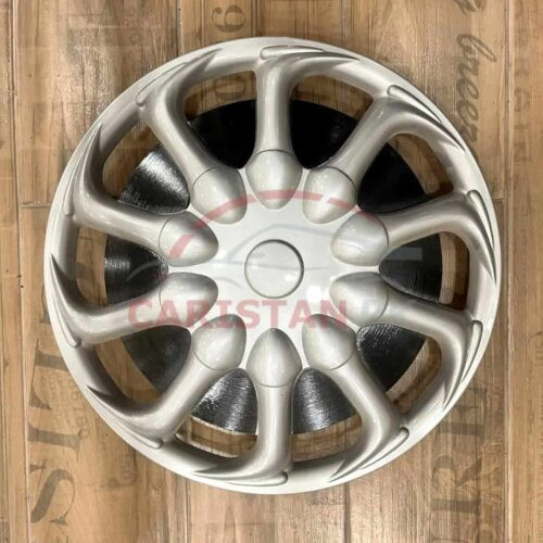 Silver Wheel Cover Design H 13 Inch