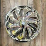 Chrome Wheel Cover Design D 14 Inch