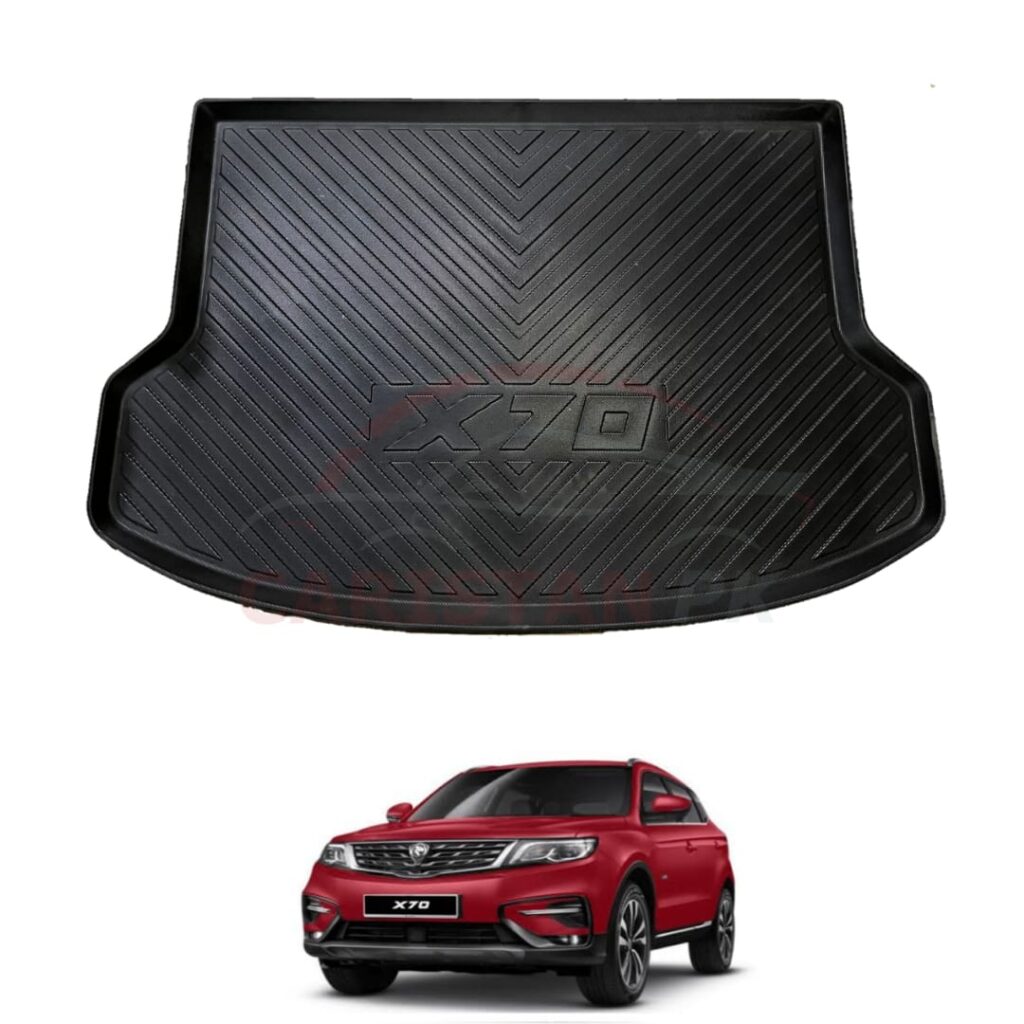 Proton X70 5D Trunk Mat Black