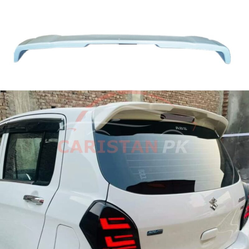 Unpainted Suzuki Cultus Trunk Spoiler 2017-26 Unpainted Suzuki Cultus Trunk Spoiler 2017-26