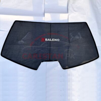 Suzuki Baleno Back Screen Curtain With Logo 2