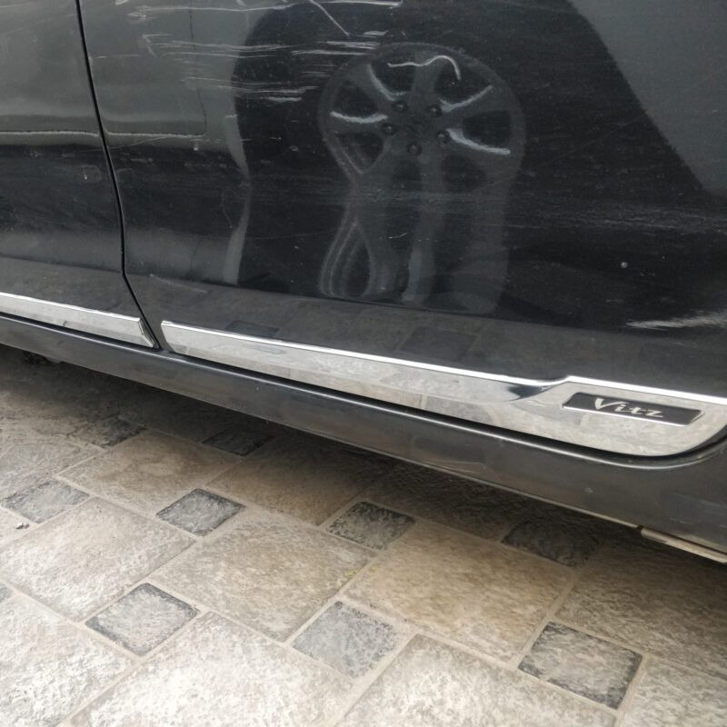Toyota Vitz Door Lower Chrome Moulding 2017-23 2