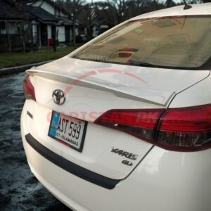Unpainted Toyota Yaris Trunk Spoiler Design A 3