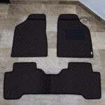 Changan Alsvin Flat Style 7D Floor Mats Black With Red Stitch 2