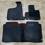 Honda N One Flat Style 7D Floor Mats Black With Red Stitch 2013-20 2 Honda N One Flat Style 7D Floor Mats Black With Red Stitch 2013-20 2