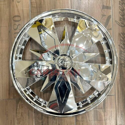 Chrome Wheel Cover Design J 13 Inch