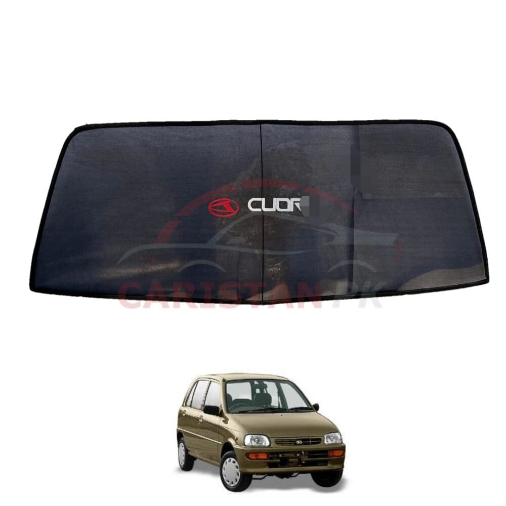 Daihatsu Cuore Back Screen Curtain With Logo