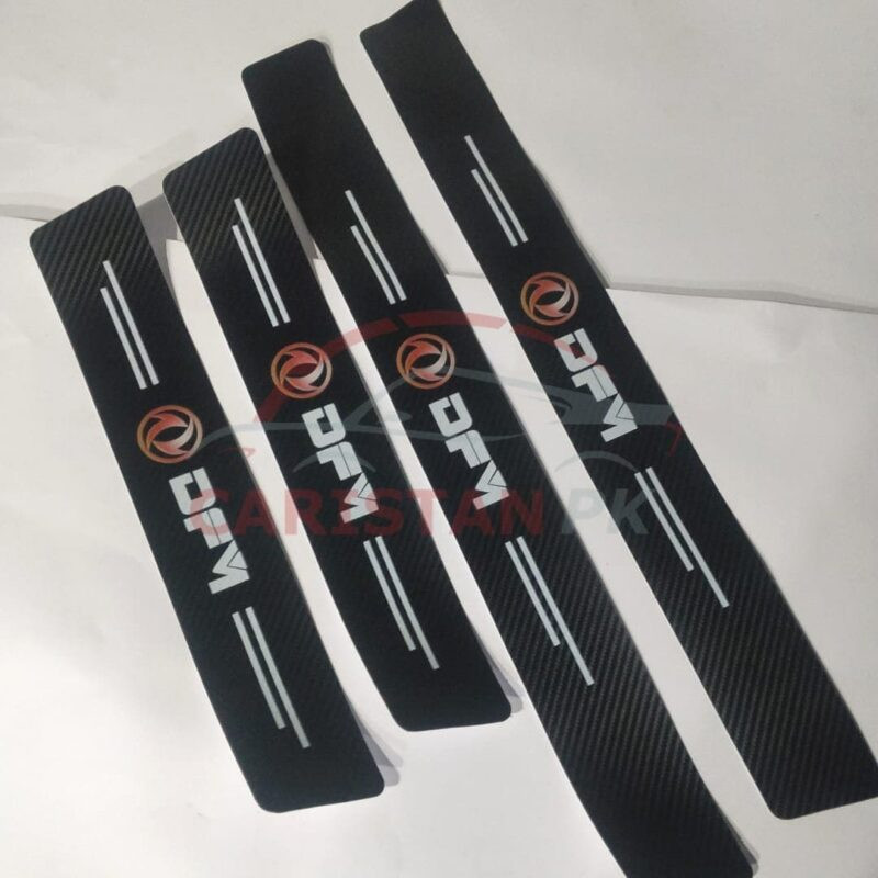 DFSK Carbon Fiber Design Sill Plate 3D Sticker 1