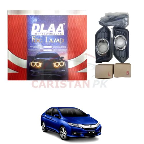 Honda City DLAA Chrome Fog Lamp Bumper Light 2022 Model & Onwards 1