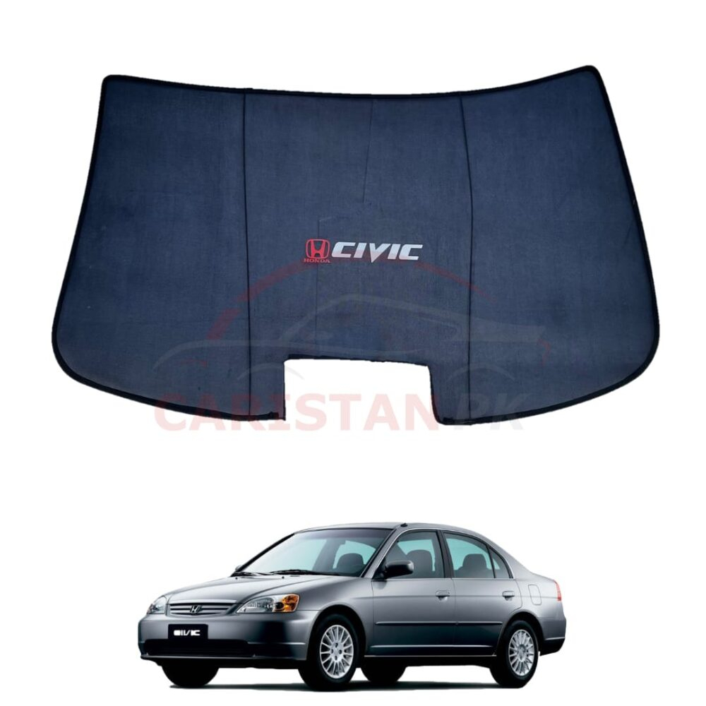 Honda Civic Back Screen Curtain With Logo 2001-05