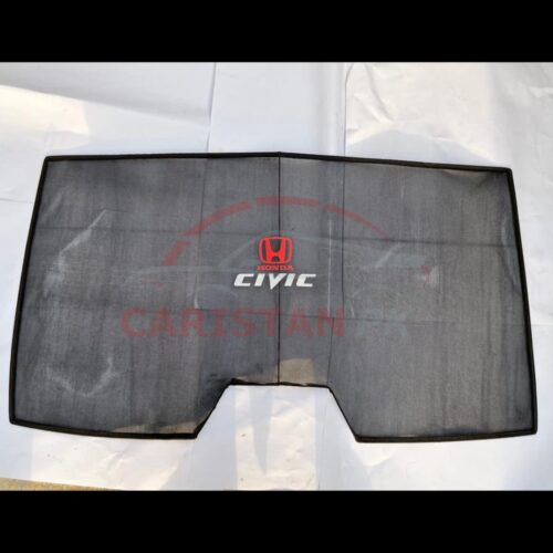 Honda Civic Reborn Back Screen Curtain With Logo 1