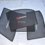 Honda Civic Sunshades With Logo 2001-05 1