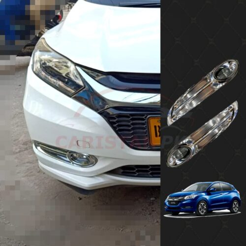 Honda Vezel Front Fog Lamps Chrome Trim