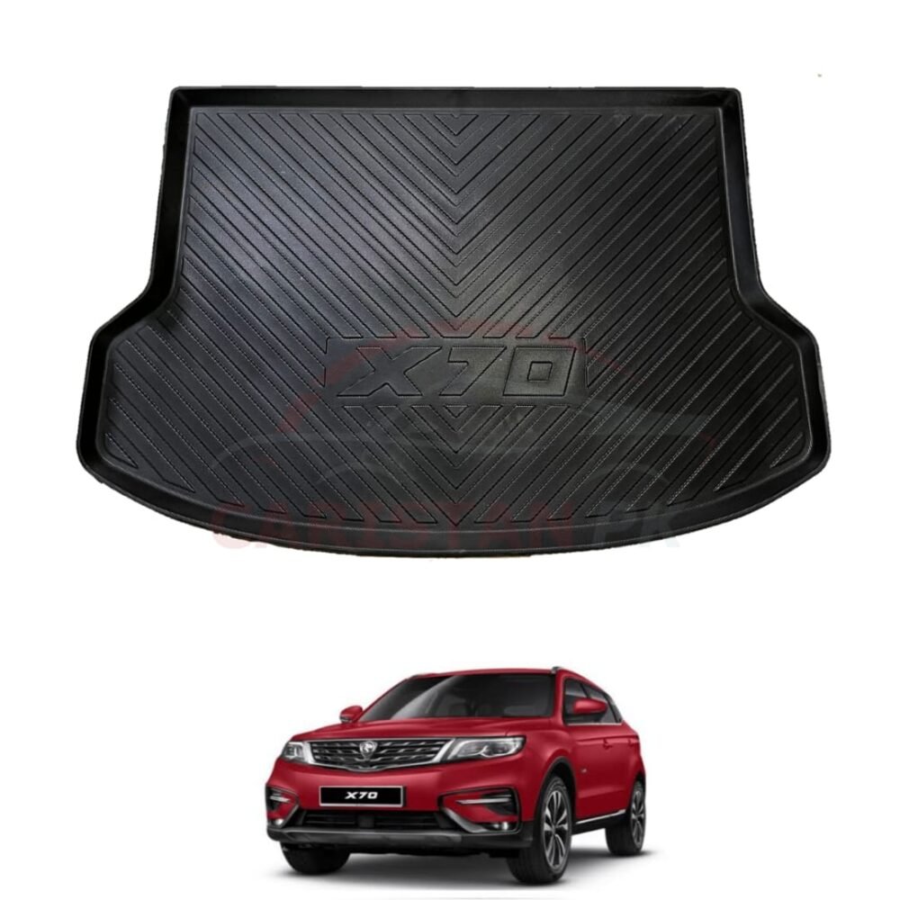 Proton X70 PVC Trunk Mat Black Proton X70 PVC Trunk Mat Black