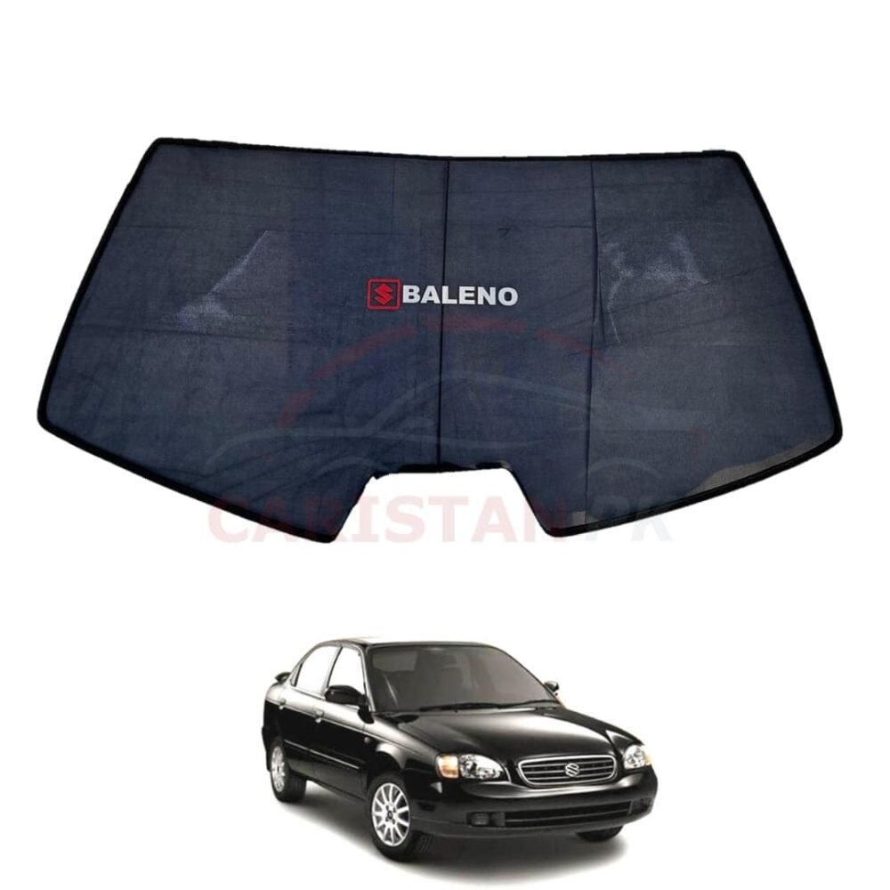 Suzuki Baleno Back Screen Curtain With Logo Suzuki Baleno Back Screen Curtain With Logo