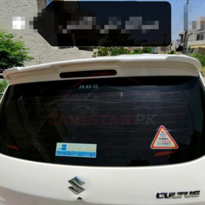 Unpainted Suzuki Cultus Spoiler Slim Design 2017-26 1