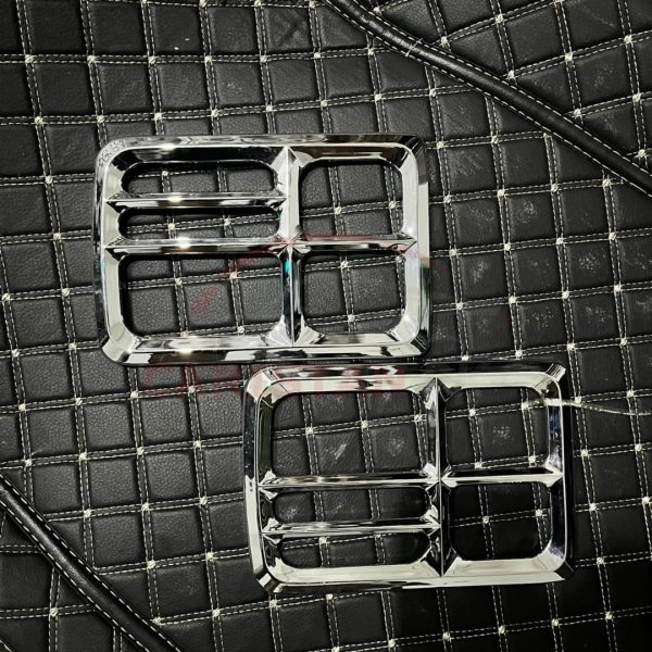 Suzuki Every Headlight Backlight Chrome Cover Set 2007-18 3