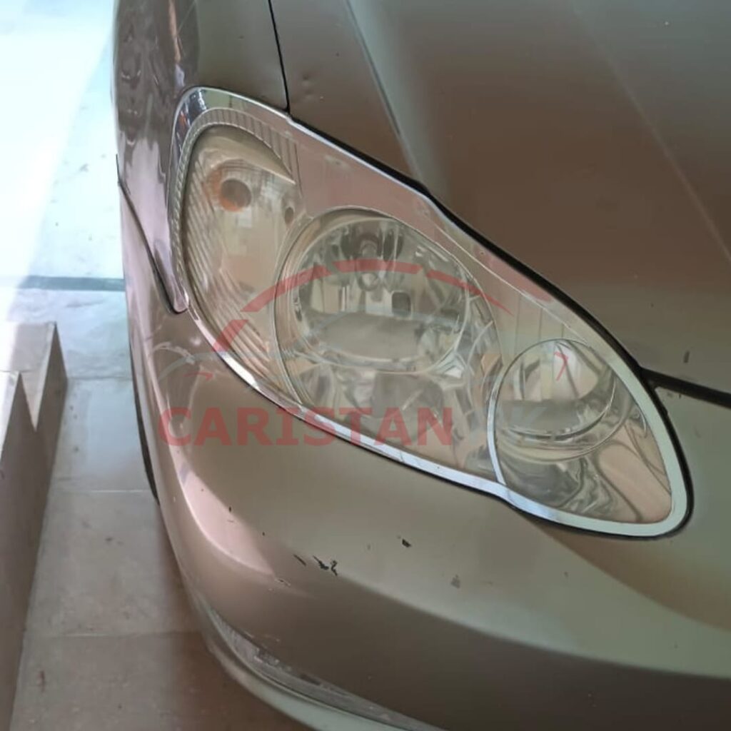 Toyota Corolla Headlight Backlight Chrome Cover 2002-08 3