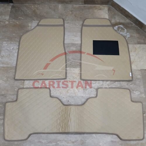 Changan Alsvin Flat Style 7D Floor Mats Beige Stitch 1