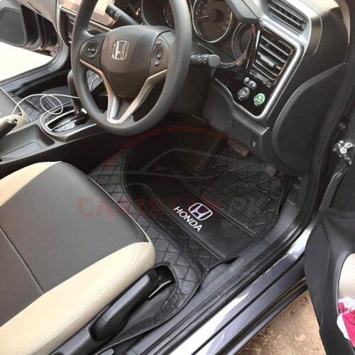 Honda City 7D Floor Mats Black 2022 Model & Onwards 1