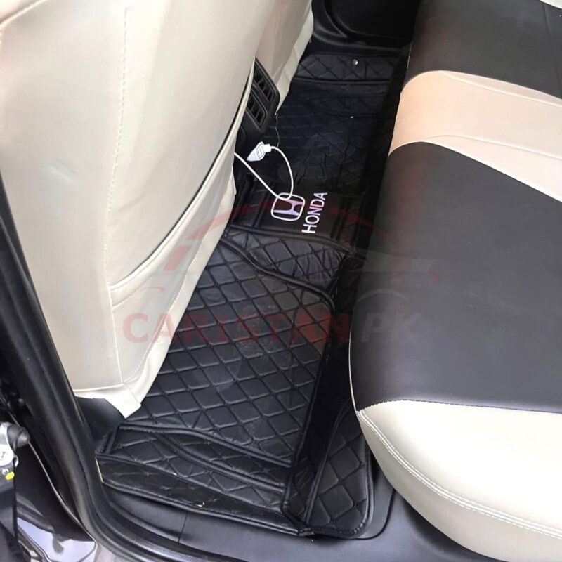 Honda City 7D Floor Mats Black 2022 Model & Onwards 2
