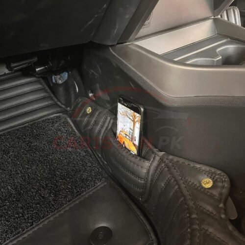  Honda City 9D Premium Floor Mats Black With Grass 2022 Model & Onwards 5