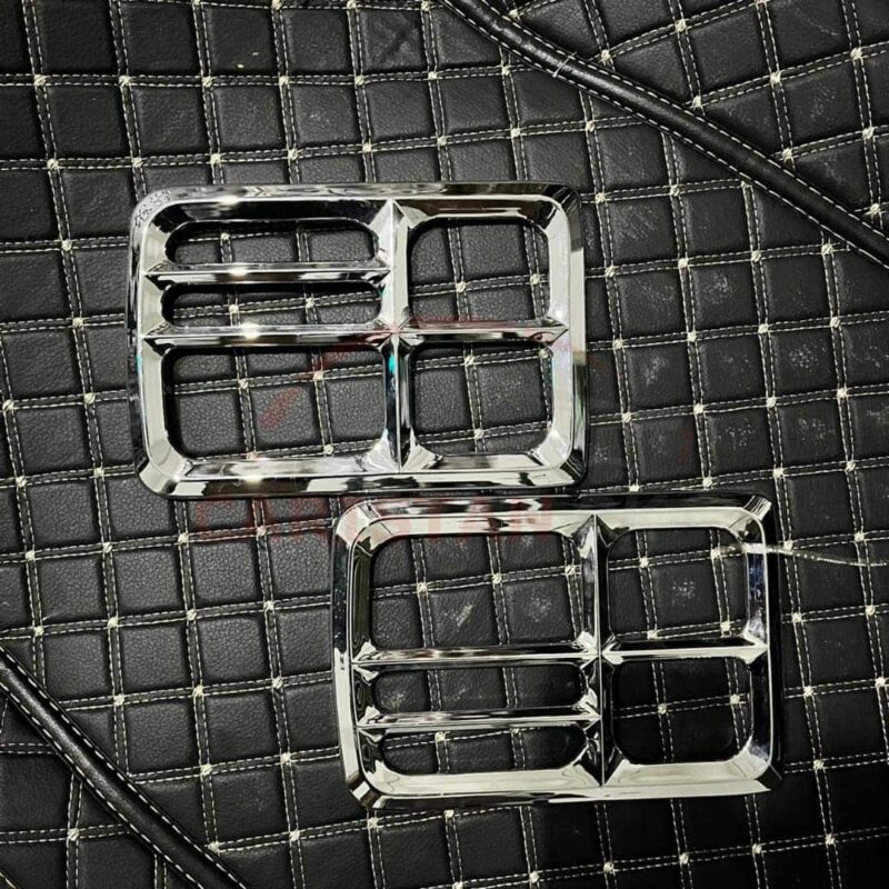 Suzuki Every Headlight Backlight Chrome Cover Set 2007-18 3