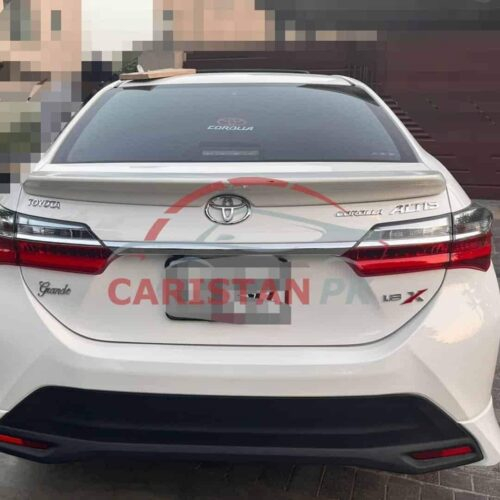 Unpainted Toyota Corolla Trunk Spoiler Wide Style 2014-26 2