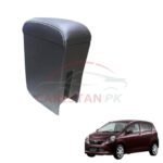 Daihatsu Mira Custom Fit Car Wooden Armrest Matt Black White 2012-16