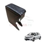Toyota Vitz Custom Fit Car Wooden Armrest Black 2011-16