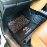 Toyota Fortuner Premium 9D Floor Mats Black With Grass 2016-25