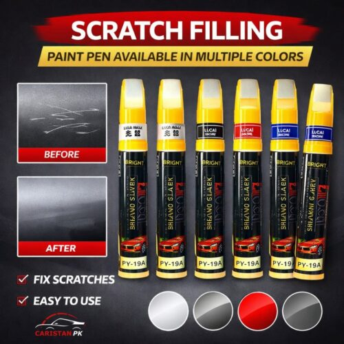 Scratch Filling Paint Color Pen Black Silver White Paint Pen