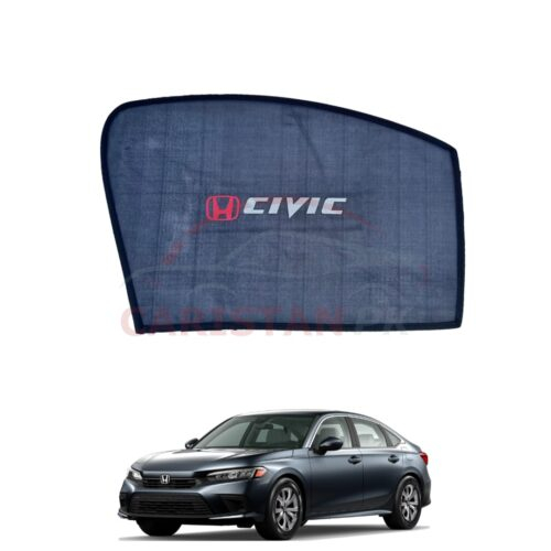Honda Civic Sunshades With Logo 2022 Model & Onwards