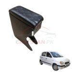 Hyundai Santro Custom Fit Car Wooden Armrest Black Hyundai Santro Custom Fit Car Wooden Armrest Black