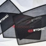 KIA Stonic Sunshades With Logo 1