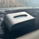 Leather Car Tissue Box Black Leather Car Tissue Box Black